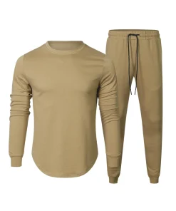 Cotton Fleece Tracksuit Set