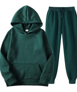 Cotton Fleece Tracksuit Set